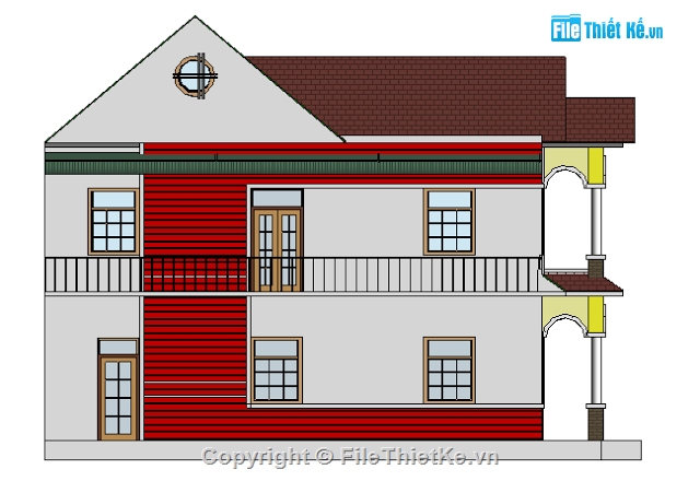 BIỆT THỰ FULL (FILE REVIT),biệt thự,file revit biệt thự